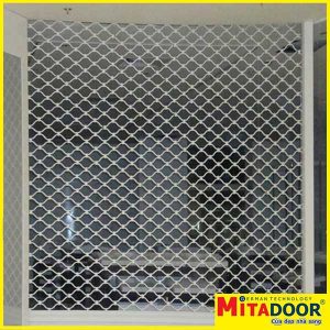 CỬA CUỐN MẮC VÕNG THÉP SƠN TĨNH ĐIỆN